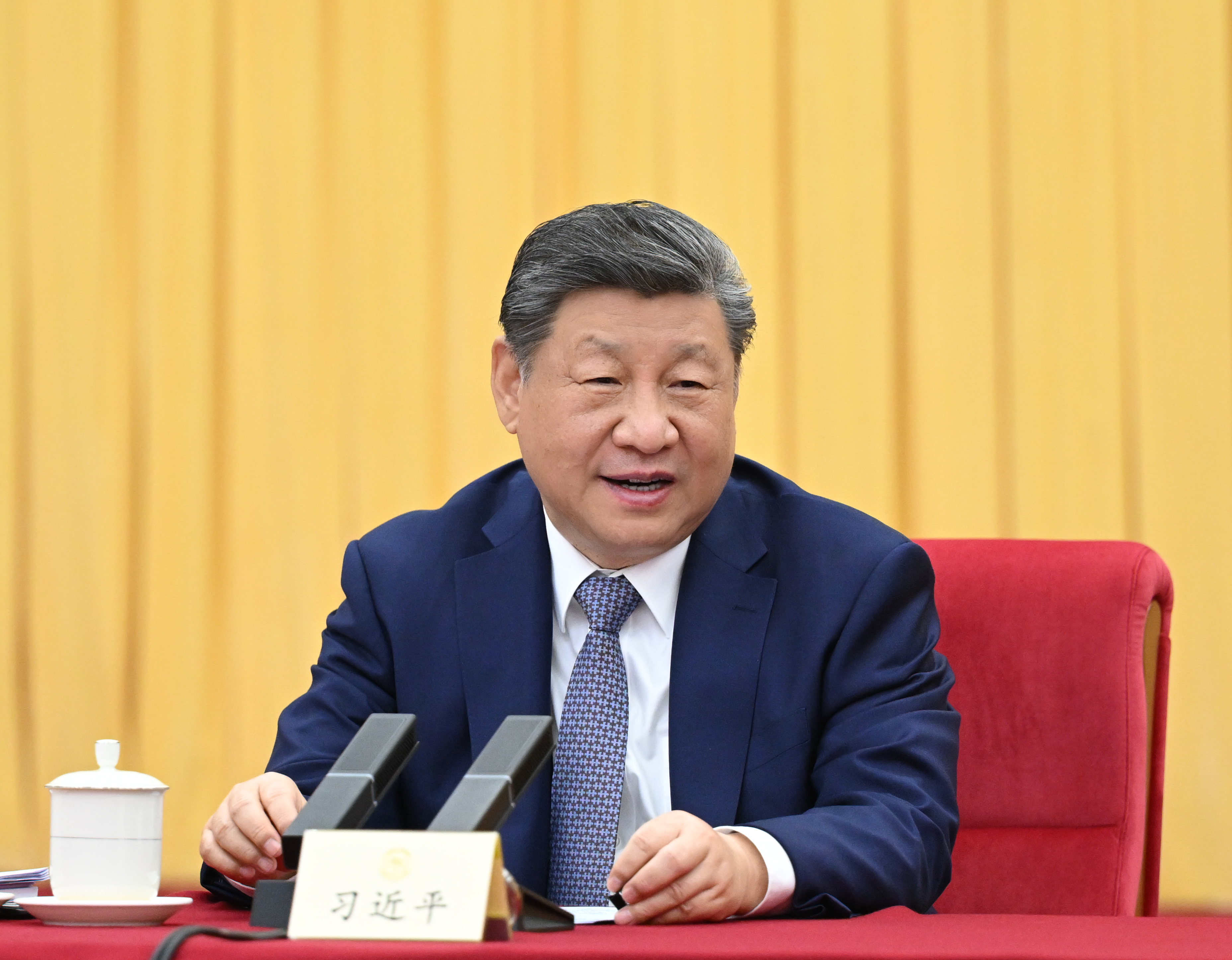 习近平看望参加政协会议的农工党九三学社医药卫生界社会福利和社会保障界委员
